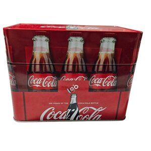 Coca Cola Collectible Recipe Tin 78 Recipe Cards 22 Blank Cards Dividers